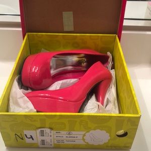 Fuchsia Fashion Heels